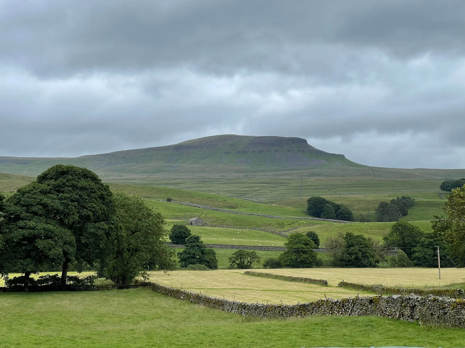 Yorkshire Dales countryside near Skipton